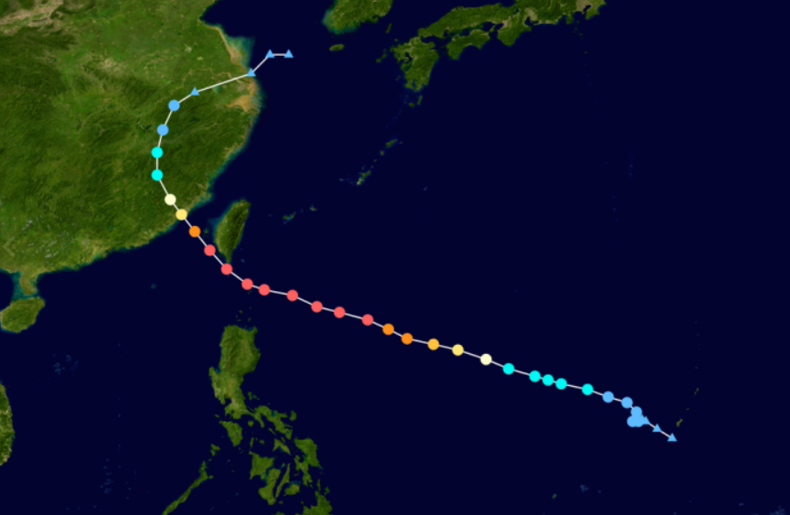 莫兰蒂台风是哪一年发生的